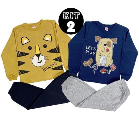 Conjunto infantil outono deals inverno