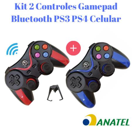 Controle Gamepad Bluethoot Celular Android PC - Todos Os Jogos - Online -  Controle para Celular - Magazine Luiza