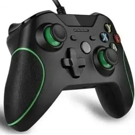 Imagem de Kit 2 Controles Compatível Xbox One Series E Pc C/ Fio