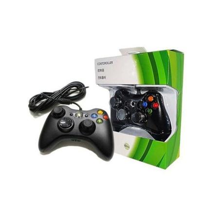 Imagem de Kit 2 Controles Joystick Manete com Fio Usb para Video Game, Pc, Notebook