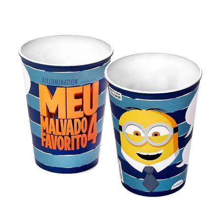 Imagem de Kit 2 Copos dos Minions 320ml Premium Livre BPA Plasútil