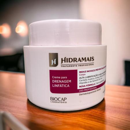 Imagem de kit 2 Creme desodorante Hidramais massagem Drenagem Linfática 500g