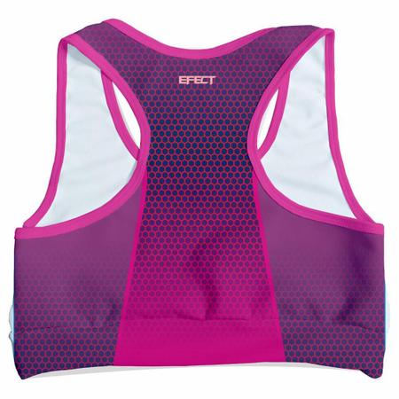 Imagem de Kit 2 Cropped Feminino Para Ginástica Top Treino Moda Fitness Confortável Corrida Caminhada Estampas