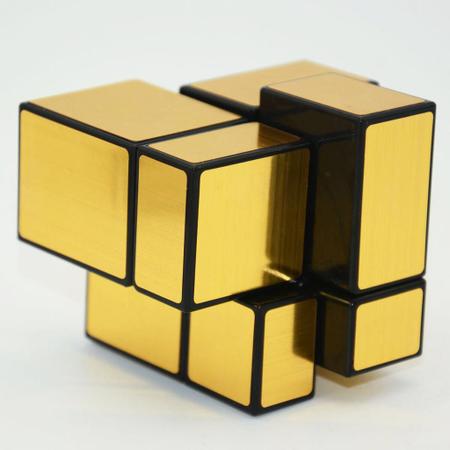 Cubo Mágico 2x2 Prateado Irregular