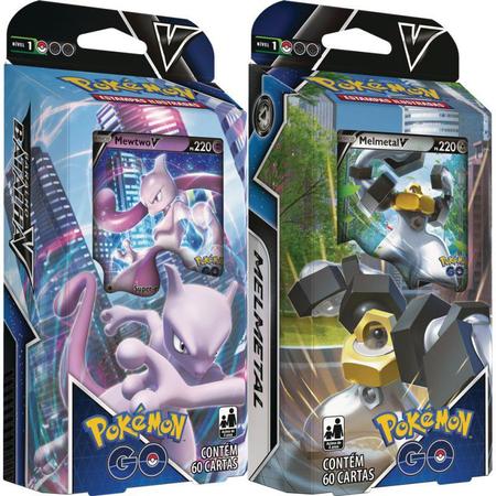 Pokémon TCG Pokémon GO Mewtwo V Battle Deck (60 Cartas, Rea - Pokemon -  Deck de Cartas - Magazine Luiza