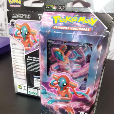 Kit 2 Decks Pokémon Cartas Baralho Batalha Deoxys Zeraora V - R$ 134,69