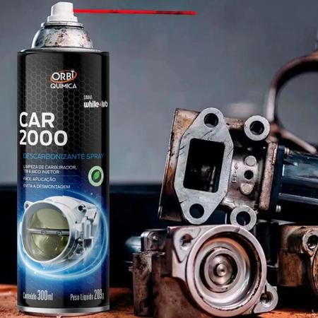 Imagem de Kit 2 Descarbonizante Limpa Tbi, Bico Injetor E Carburador Car 2000 Orbi 300ml