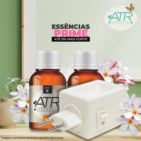 Imagem de Kit 2 Difusor Elétrico Bi-Volt Porcelana Branco Aromaterapia