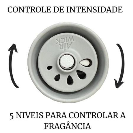 Imagem de Kit 2 Difusor Eletrico Tomada Bom Ar Lirio Branco & Algodão