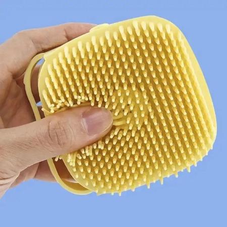 Imagem de Kit 2 Escovas massageadoras de Silicone para Banho