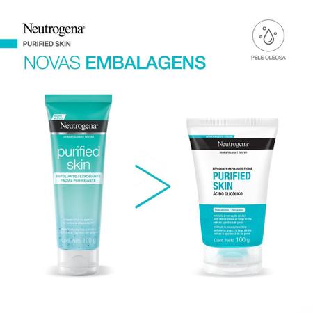 Imagem de Kit 2 Esfoliantes Facial Neutrogena Purified Skin 100g