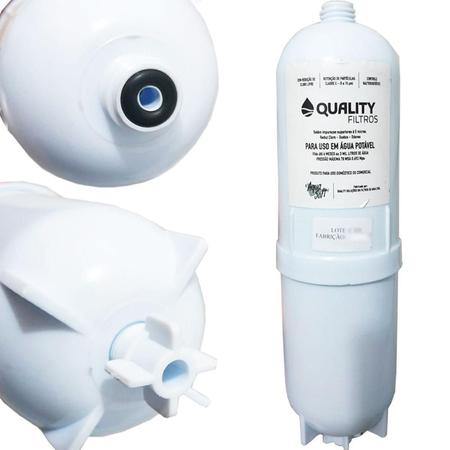 Imagem de Kit 2 Filtro Refil Aqua Soft Compatível Purificador Água