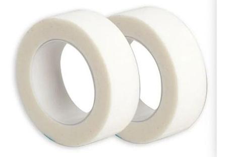 Kit 2 Fitas Antialérgica Micropore Alongamento De Cílios 10m - OEM Imagem de Kit 2 Fitas Antialérgica Micropore Alongamento De Cílios 10m