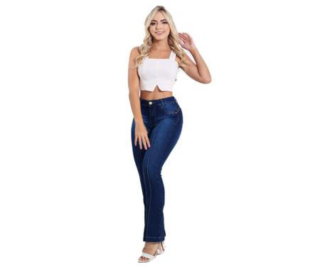 Calça jeans feminina plus size com nervura escura nova coleção - seleção  jeans - Calça Plus Size Feminina - Magazine Luiza