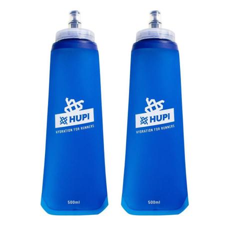 Imagem de Kit 2 Garrafas Dobrável Soft Flask HUPI 500ML