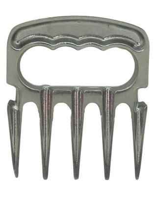 Imagem de Kit 2 Garras Com Suporte Para Churrasco Alumínio Slupshop