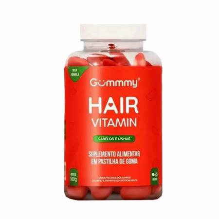Imagem de kit 2 Gummy Hair Vitamin 60gms sabor MELANCIA