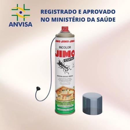 Imagem de  KIT 2 INSETICIDA MATA BARATAS 300ML  e 2 Cupinicida 400ml Jimo