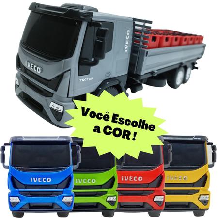 Brinquedo infantil divertido caminhão iveco tector delivery - USUAL PLASTIC  - Caminhões, Motos e Ônibus de Brinquedo - Magazine Luiza