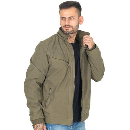 Kit 2 Jaquetas Sarja Peluciada Masculina Com Capuz Removível - Zafina Imagem de Kit 2 Jaquetas Sarja Peluciada Masculina Com Capuz Removível