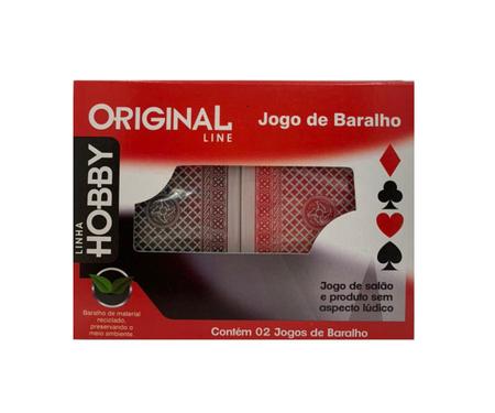 Baralho Plastico Resistente Original Line Com 2 Jogos Truco 21 - Baralho -  Magazine Luiza