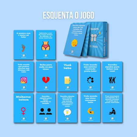 Kit 2 Jogos de Cartas Adulto Esquenta Pesadão + Esquenta Ousadia - Esquenta  Jogos - Acessórios para Bem-estar Sexual - Magazine Luiza