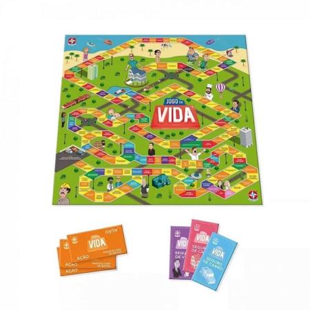 Kit Tabuleiro Banco Imobiliário + Jogo Da Vida + Detetive - T-Gift