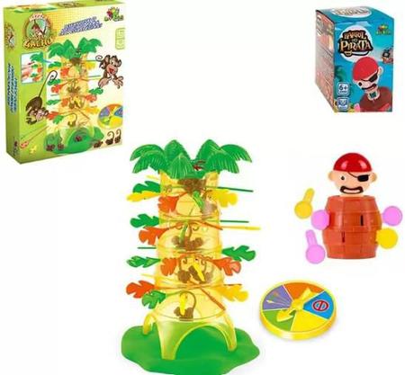 Jogo Infantil cada macaco no seu galho brincadeira divertida - zein -  Outros Jogos - Magazine Luiza