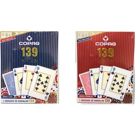 Conjunto com 2 Jogos de Cartas de Baralho - Praticasa - Baralho - Magazine  Luiza