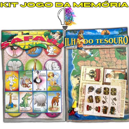 Jogo da Memória Animais Divertidos - Coluna - Broker Corporativo