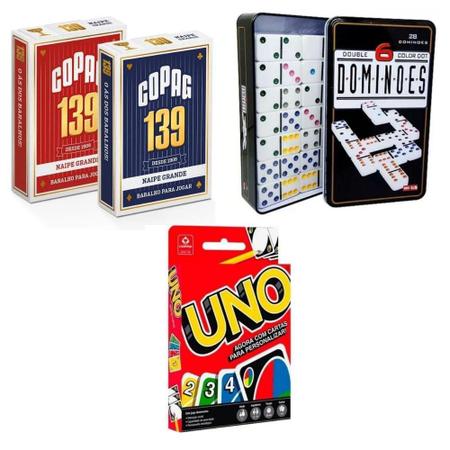 Jogo De Cartas - Uno - Jogo Infatil Copag - Online - Deck de Cartas -  Magazine Luiza