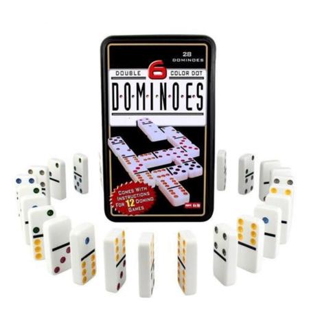 Kit Jogo de Cartas Baralho + 1 Dado Diversão Lazer e Hobby -  Branco+Vermelho