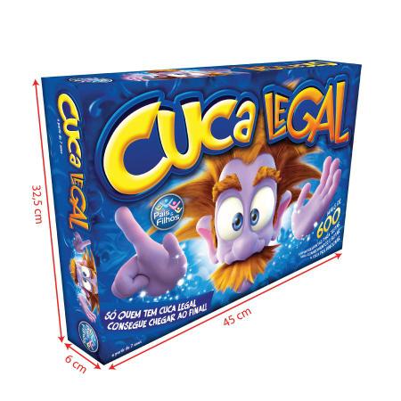 Kit 2 Jogos De Tabuleiro Infantil Cuca Legal Top E Mimica