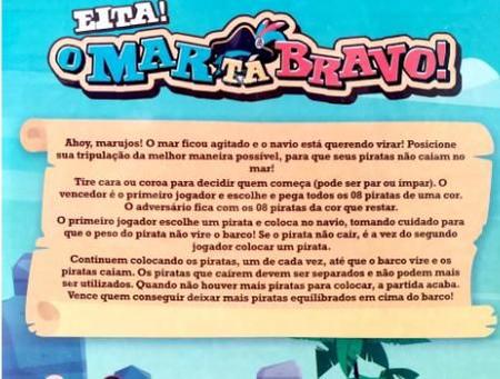 Imagem de Kit 2 Jogos Navio Pirata +Cada Macaco no Seu Galho Brinquedo