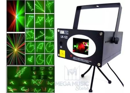 Imagem de Kit 2 Laser Holografico Hl22 250mw Sensor Som Verde Vermelho