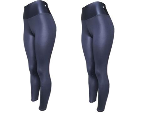 Legging imita couro sales