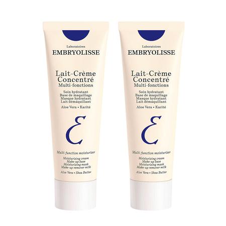 Imagem de Kit 2 Leite Creme Hidratante Facial Embryolisse 75ml Para o Rosto Concentrado Lait-Crème Concentré