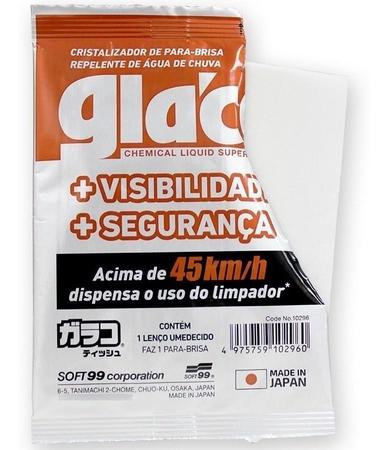 Imagem de Kit 2 Lenço Cristalizador de Vidros Soft 99 Glaco Wipe On