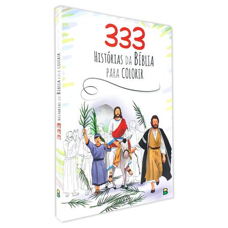 Kit 365 Caça-Palavras com Histórias Bíblicas + 333 Histórias da Bíblia para  Colorir - Kit de Livros - Magazine Luiza