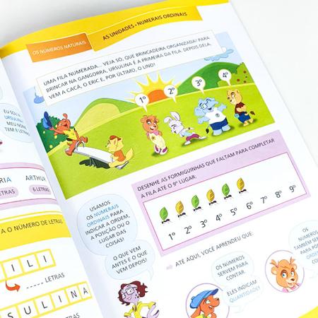 Imagem de Kit 2 Livros  Cartilha de Matemática + Aprendendo a Contar  Escolinha Todolivro