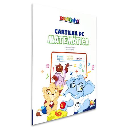 Imagem de Kit 2 Livros  Cartilha de Matemática + Aprendendo a Contar  Escolinha Todolivro