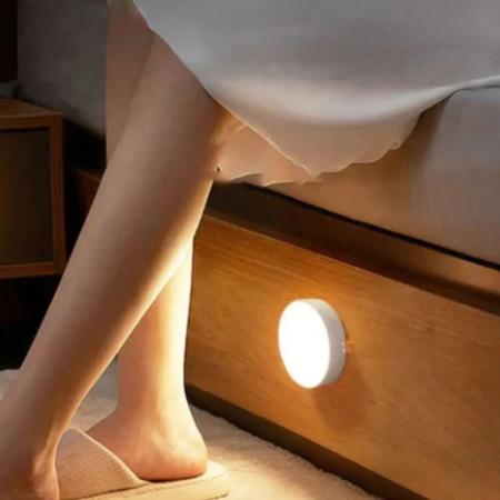 Imagem de Kit 2 Luminárias Lâmpada Led Com Sensor Presença Noturna