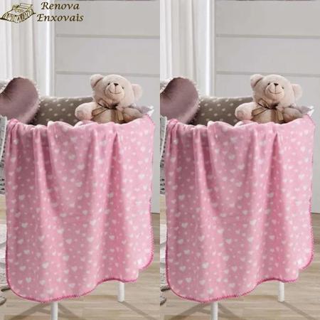 Imagem de Kit 2 Manta Pet Cobertor Gato ou Cachorro Coberta para Caes Mantinha Fofa Porte Médio para Grande- 85 cm x 1,10 m