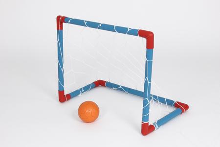 Imagem de Kit 2 Mini Traves Futebol Infantil Criança Mini Gol Trave Bola Barato