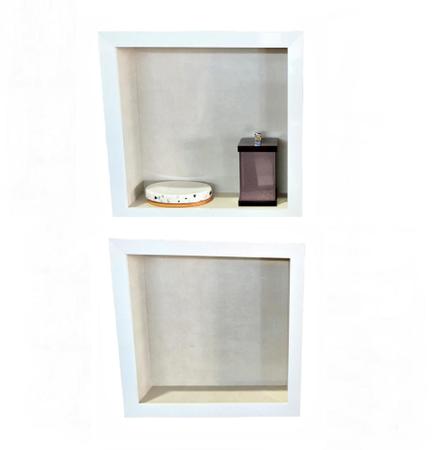 Imagem de Kit 2 Nicho Banheiro De Embutir 30x30cm - Porcelanato