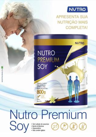Imagem de Kit 2 Nutro Premium Soy 1.0Kcal/Ml 800G Nutro