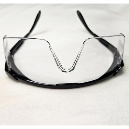 Imagem de Kit 2 Óculos Incolor Proteção Lente Antirrisco Vvision 100