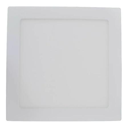 Imagem de  kit 2 Painel Plafon Led 24w Sobrepor Quadrado  Branco Frio  6000k