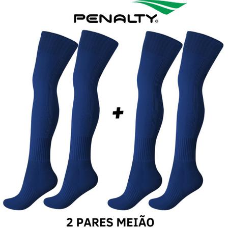 Imagem de Kit 2 Pares Meião Penalty Storm Adulto e Juvenil