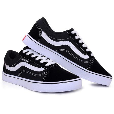 Kit 2 Pares Tenis Kalum Old Skol Unissex Imagem de Kit 2 Pares Tenis Kalum Old Skol Unissex